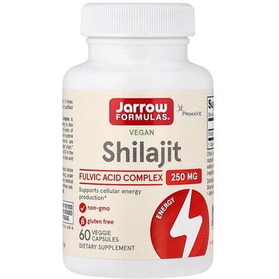 Jarrow Formulas Shilajit Fulvic Acid Complex 250 mg - Dietary Supplement Jarrow Formulas Shilajit Fulvic Acid Complex 250 mg - Dietary Supplement