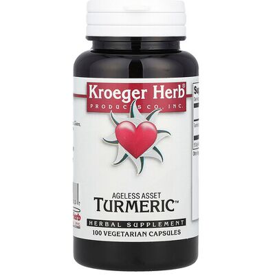 Kroeger Herb Co Ageless Assets Turmeric - Supplement Kroeger Herb Co Ageless Assets Turmeric - Supplement