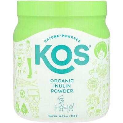 KOS, Organic Inulin Powder, 11.85 oz (336 g) KOS, Organic Inulin Powder, 11.85 oz (336 g)