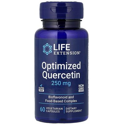 Life Extension Optimized Quercetin - Vitamin C & Berry - 250 mg, 60 VegCaps Life Extension Optimized Quercetin - Vitamin C & Berry - 250 mg, 60 VegCaps