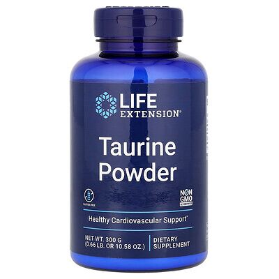 Life Extension L-Taurine Powder - 300g Dietary Supplement Life Extension L-Taurine Powder - 300g Dietary Supplement