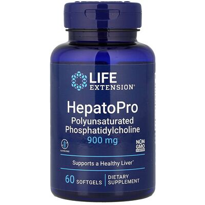 Life Extension HepatoPro Polyunsaturated Phosphatidylcholine - 60 Softgels Life Extension HepatoPro Polyunsaturated Phosphatidylcholine - 60 Softgels
