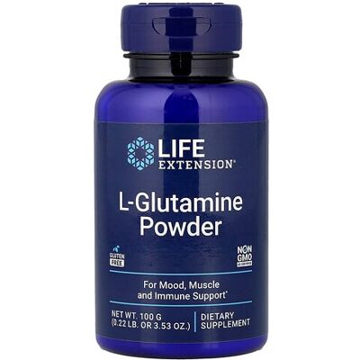 Life Extension L-Glutamine Powder - Supplement Life Extension L-Glutamine Powder - Supplement
