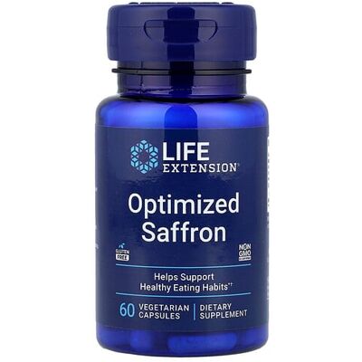 Life Extension Saffron with Satiereal - Dietary Supplement Life Extension Saffron with Satiereal - Dietary Supplement