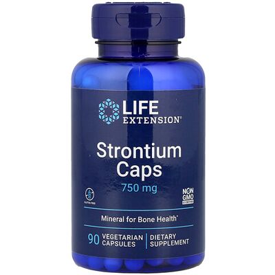 Life Extension Strontium 750mg - Bone Health Supplement Life Extension Strontium 750mg - Bone Health Supplement