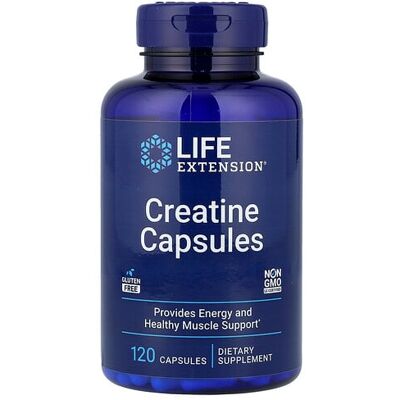 Life Extension Creatine Vegicaps - 120 Dietary Supplement Life Extension Creatine Vegicaps - 120 Dietary Supplement