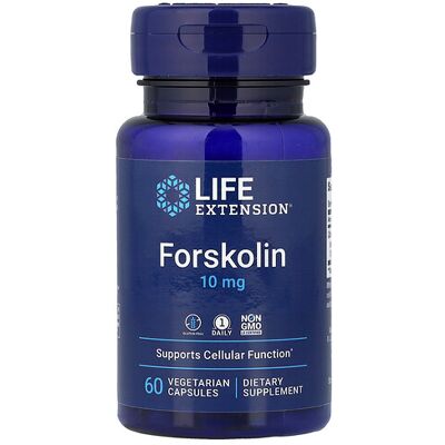 Life Extension Forskolin - 10mg - 60 Capsules Life Extension Forskolin - 10mg - 60 Capsules
