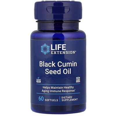 Life Extension Black Cumin Seed Oil - Immune & Inflammation Support Life Extension Black Cumin Seed Oil - Immune & Inflammation Support