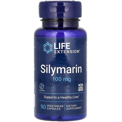 Life Extension Silymarin - 100 mg - Vegetarian Capsules Life Extension Silymarin - 100 mg - Vegetarian Capsules