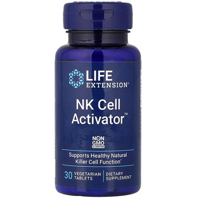 Life Extension NK Cell Activator - Supports Natural Killer Cells - 30 Vegetarian Tabs Life Extension NK Cell Activator - Supports Natural Killer Cells - 30 Vegetarian Tabs