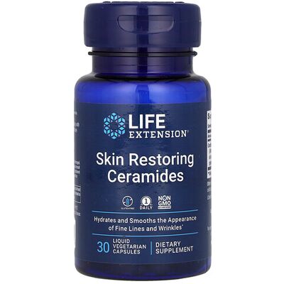 Life Extension Skin Restoring Ceramides 02096 dietary supplement Life Extension Skin Restoring Ceramides 02096 dietary supplement