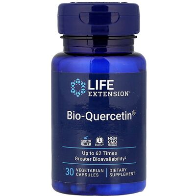 Life Extension Bioquercetin - Dietary Supplements - 30 Vegetarian Capsules Life Extension Bioquercetin - Dietary Supplements - 30 Vegetarian Capsules
