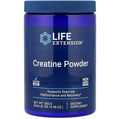 Life Extension, Creatine Powder, 0.66 lb (300 g) Life Extension, Creatine Powder, 0.66 lb (300 g)