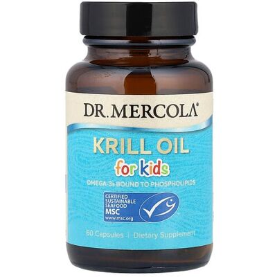 Dr Mercola Kids' Krill Oil - Sustainable Omega-3 for Children Dr Mercola Kids' Krill Oil - Sustainable Omega-3 for Children