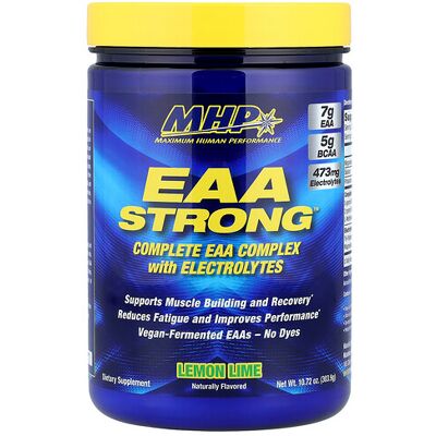 MHP, EAA Strong™, Lemon Lime, 10.72 oz (303.9 g) MHP, EAA Strong™, Lemon Lime, 10.72 oz (303.9 g)