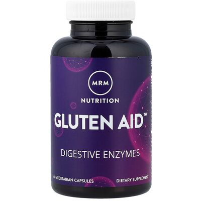 MRM Nutrition, Gluten Aid™, 60 Vegetarian Capsules MRM Nutrition, Gluten Aid™, 60 Vegetarian Capsules
