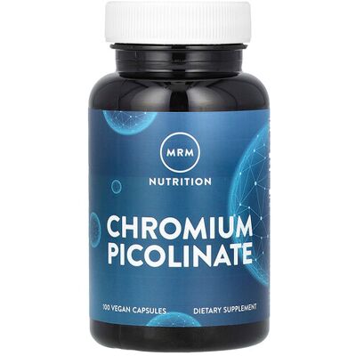 MRM Nutrition, Chromium Picolinate, 100 Vegan Capsules (200 mcg per Capsule) MRM Nutrition, Chromium Picolinate, 100 Vegan Capsules (200 mcg per Capsule)