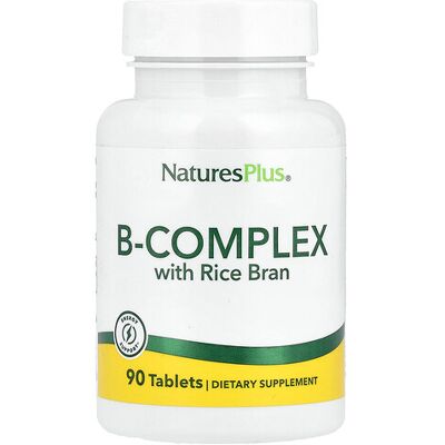 NaturesPlus B-Complex with Rice Bran - Dietary Supplement NaturesPlus B-Complex with Rice Bran - Dietary Supplement