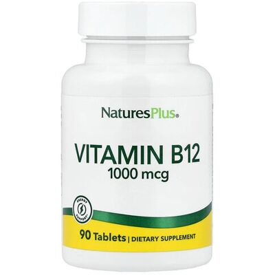 NaturesPlus Vitamin B12 1000mcg - Energy Boosting Supplement NaturesPlus Vitamin B12 1000mcg - Energy Boosting Supplement