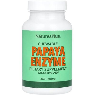 Nature's Plus Chewable Papaya Enzyme Supplement - Dietary Supplement Nature's Plus Chewable Papaya Enzyme Supplement - Dietary Supplement