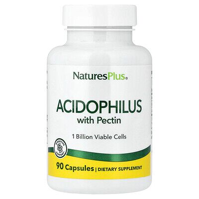 NaturesPlus, Acidophilus with Pectin, 90 Capsules NaturesPlus, Acidophilus with Pectin, 90 Capsules
