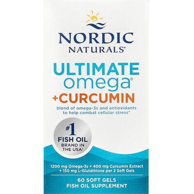 Nordic Naturals Omega Curcumin 1200mg - Inflammation Support Nordic Naturals Omega Curcumin 1200mg - Inflammation Support