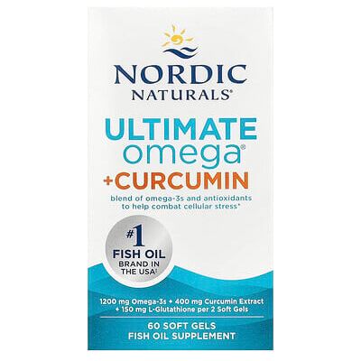 Nordic Naturals Omega Curcumin 1200mg - Inflammation Support Nordic Naturals Omega Curcumin 1200mg - Inflammation Support