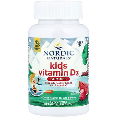 Nordic Naturals Vitamin D3 Gummies Wild Watermelon Splash - Vitamins & Supplements Nordic Naturals Vitamin D3 Gummies Wild Watermelon Splash - Vitamins & Supplements