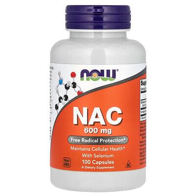 NOW Foods NAC - Selenium & Molybdenum - 600mg - 100 Veg Capsules NOW Foods NAC - Selenium & Molybdenum - 600mg - 100 Veg Capsules