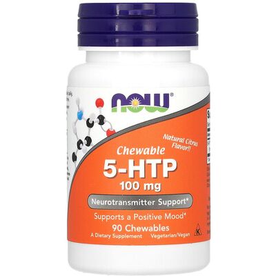 Now Foods 5-HTP 100mg Natural Citrus - Dietary Supplement Now Foods 5-HTP 100mg Natural Citrus - Dietary Supplement