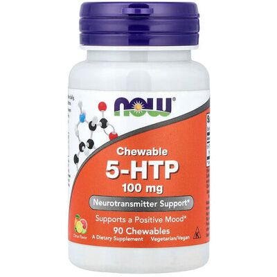 Now Foods 5-HTP 100mg Natural Citrus - Dietary Supplement Now Foods 5-HTP 100mg Natural Citrus - Dietary Supplement