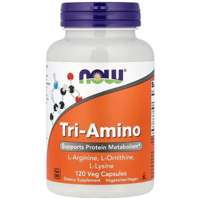 Now Foods Tri-Amino - Essential Amino Acid Complex - 120 Capsules Now Foods Tri-Amino - Essential Amino Acid Complex - 120 Capsules