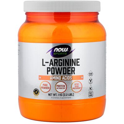 Now Foods L-Arginine Powder - Sports - 1 kg Now Foods L-Arginine Powder - Sports - 1 kg