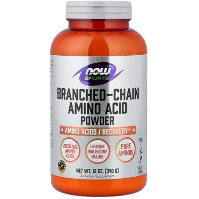 NOW Foods, Sports, BCAA Powder - 340g NOW Foods, Sports, BCAA Powder - 340g
