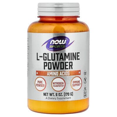 Now Foods L-Glutamine Powder - 170 g - Essential Amino Acid Now Foods L-Glutamine Powder - 170 g - Essential Amino Acid