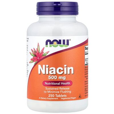 Now Foods Niacin 500mg tablets (250 pcs.) Now Foods Niacin 500mg tablets (250 pcs.)