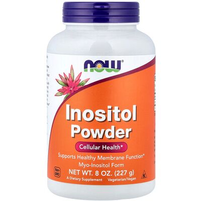 Now Foods Inositol Powder - Cell Support Supplement - Vegetarian - 227g Now Foods Inositol Powder - Cell Support Supplement - Vegetarian - 227g