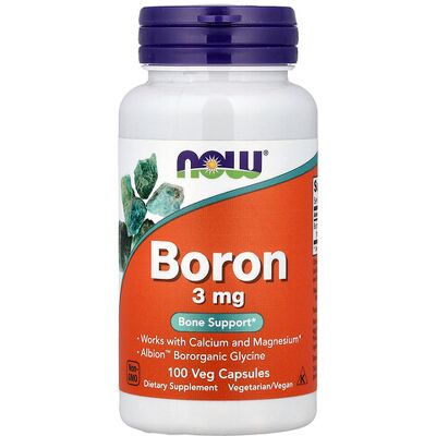 Now Foods Boron 3 MG - Supports Healthy Bones - Dietary Supplements Now Foods Boron 3 MG - Supports Healthy Bones - Dietary Supplements