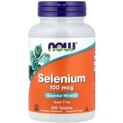 NOW Foods Selenium 100 Mcg - Dietary Supplement NOW Foods Selenium 100 Mcg - Dietary Supplement