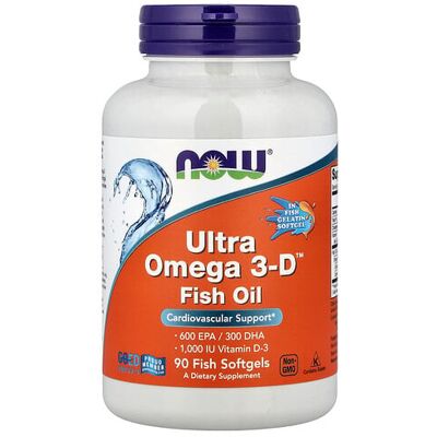Now Foods Ultra Omega 3D with Vitamin D-3 - Supplements Now Foods Ultra Omega 3D with Vitamin D-3 - Supplements