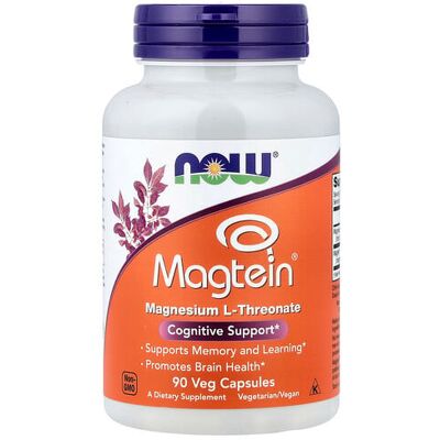 Now Foods Magtein Capsules (90 pc) Now Foods Magtein Capsules (90 pc)