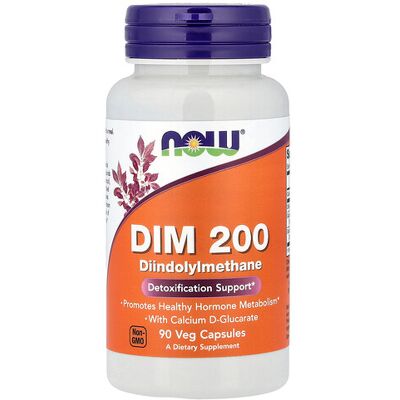 NOW Foods NOW Foods DIM 200 - Diindolylmethane Supplement - 90 Veggie Capsules NOW Foods NOW Foods DIM 200 - Diindolylmethane Supplement - 90 Veggie Capsules