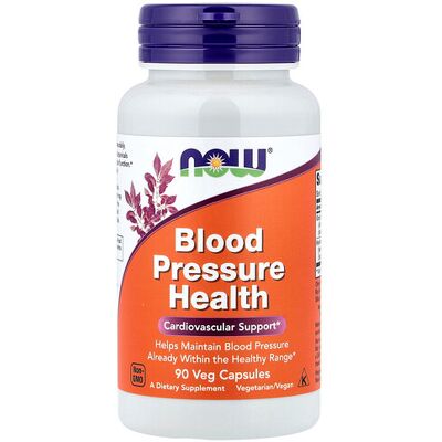 NOW Foods Blood Pressure Support - 90 Veg Capsules NOW Foods Blood Pressure Support - 90 Veg Capsules