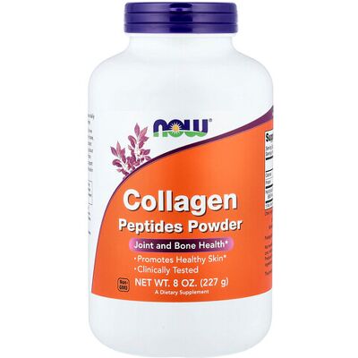 NOW Foods Collagen Peptides Powder - 8 Oz - Dietary Supplement NOW Foods Collagen Peptides Powder - 8 Oz - Dietary Supplement