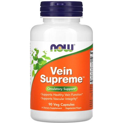 Now Foods Vein Supreme - 90 Veg Caps Now Foods Vein Supreme - 90 Veg Caps
