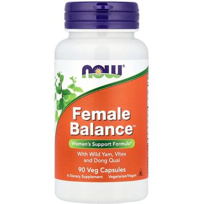 NOW Foods Female Balance 90 Capsules - Dietary Supplement NOW Foods Female Balance 90 Capsules - Dietary Supplement