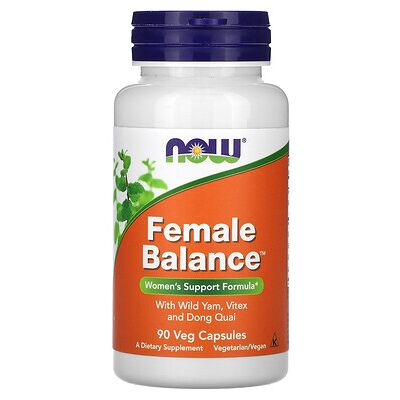 NOW Foods Female Balance 90 Capsules - Dietary Supplement NOW Foods Female Balance 90 Capsules - Dietary Supplement