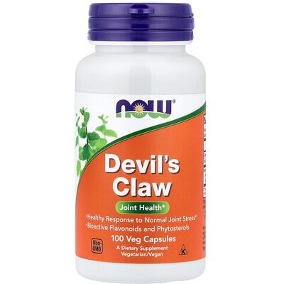NOW Foods Devil's Claw 100 Caps - Dietary Supplements NOW Foods Devil's Claw 100 Caps - Dietary Supplements