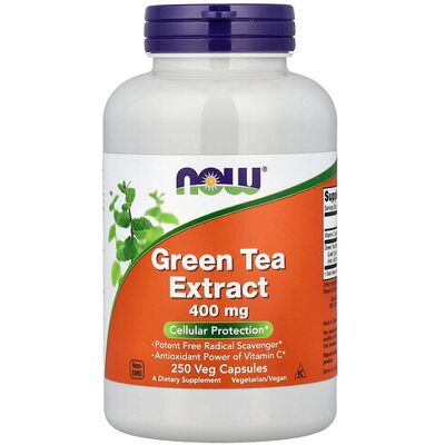 Now Foods Green Tea Extract - 400 mg, 250 Caps Now Foods Green Tea Extract - 400 mg, 250 Caps