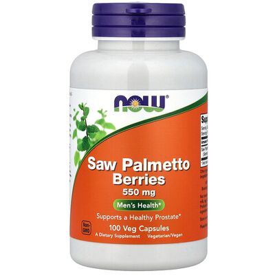 NOW Foods Saw Palmetto Berries 550 mg - Dietary Supplements NOW Foods Saw Palmetto Berries 550 mg - Dietary Supplements